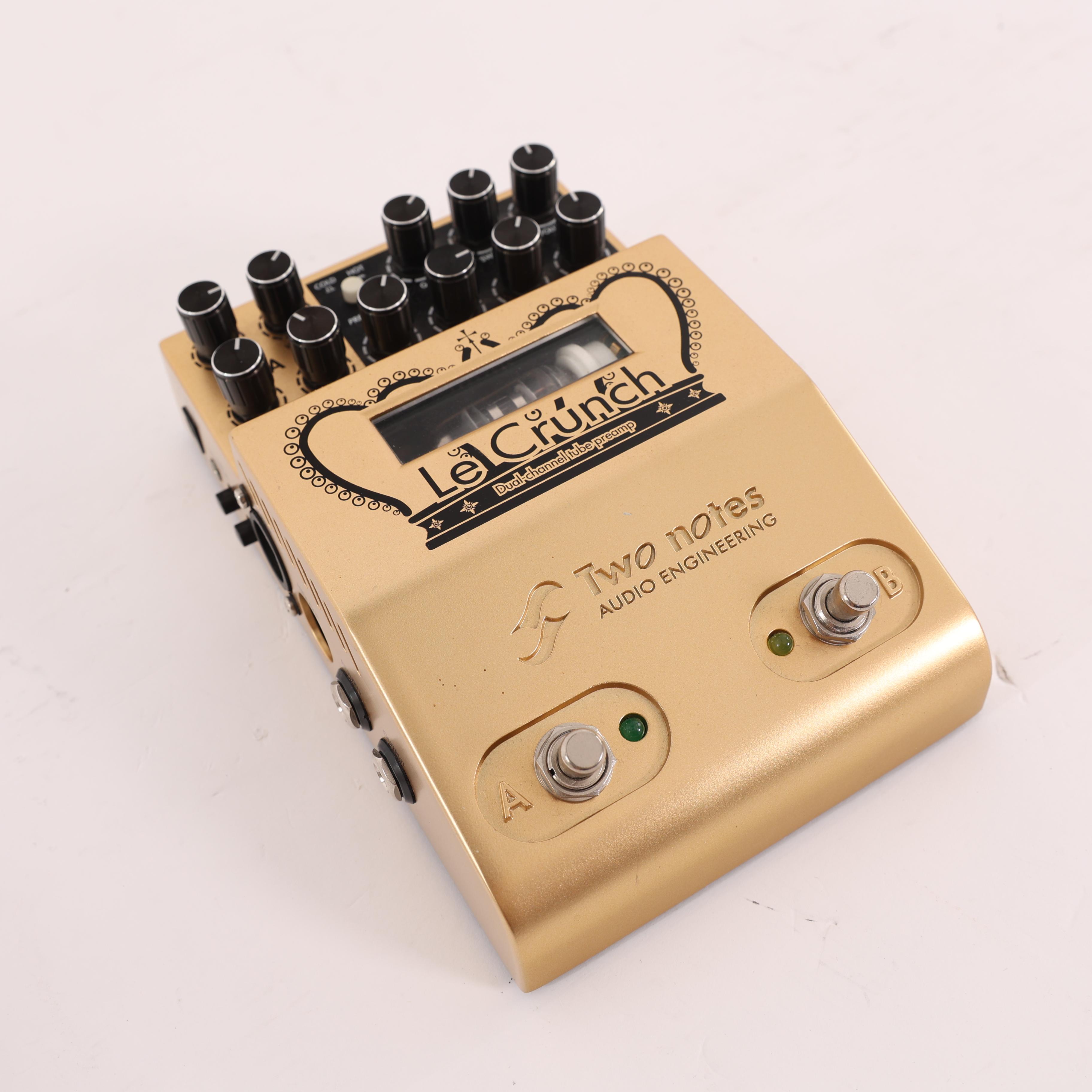 Second Hand Two Notes Le Crunch Dual Channel Tube Preamp Pedal